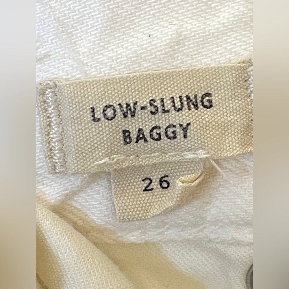 Madewell Low-Slung Baggy Jean Airy Denim
NU020 ivory wide leg coastal classic - Picture 14 of 16